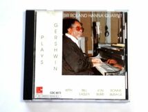 輸入盤 CD【CDC9073】ローランド・ハナ Roland Hanna Quartet / Plays Gershwin / 送料310円～_画像1