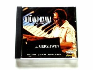 国内盤 CD【018111712323】ローランド・ハナ Sir Roland Hanna Quartet / Plays Gershwin / 送料310円～