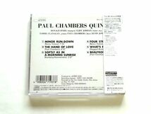 国内盤 CD【TOCJ1564】ポール・チェンバース Paul Chambers / ポール・チェンバース・クインテット Paul Chambers Quintet / 送料310円～_画像2