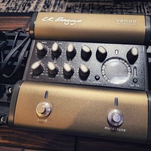 【中古美品】L.R. Baggs エフェクターボード セット Venue D.I./Reverb/Chorus【室内使用のみ】