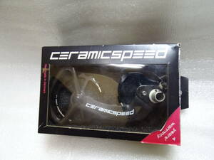 新品 CERAMIC SPEED 17T+17T プーリー用 カーボンディレーラーケージ シマノ10/11速用 