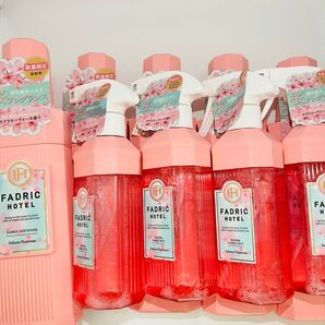 FADRIC HOTEL ファドリックホテル サクラヌーヴォー 柔軟剤 500ml 6個 & ファブリックミスト 300ml 4個