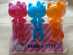  Hello Kitty original laundry tongs 3 piece set 