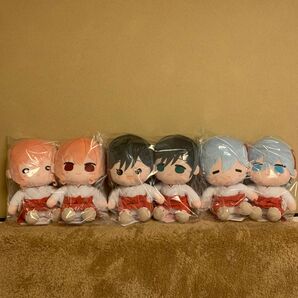 甘神さんちの縁結び Mぬいぐるみ 6種コンプリートセット 甘神夜重 甘神夕奈 甘神朝姫 未使用