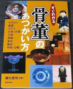 すぐわかる骨董のあつかい方｜骨董品 手入れ 買い方 飾り方 保存 修理 入門 やきもの 漆器 ガラス 書画 家具 甲冑 刀剣 名称 骨董市#f