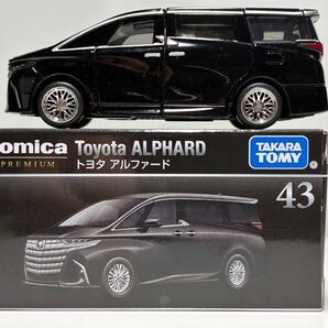 トミカプレミアム トヨタ アルファード ブラック No.43 ミニカー