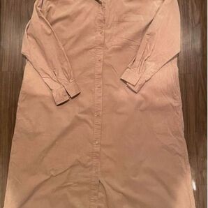 SHARE PARK シェアパーク コーデュロイ シャツワンピース ゆったり