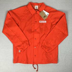 [Новый] Vans Bang Coach Jacket Nylon Logo Print M Size Orange/White/Navy VA18SS-GJ03