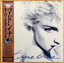 12”レコード■DANCE/MADONNA/SUPER CLUB MIX/SIRE P-6244/国内盤86年ORIG 日本限定DJ仕様 帯付 美品/TRUE BLUE/EVERYBODY人気曲リミックス_画像1