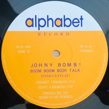 12”レコード■EUROBEAT/HI-NRG/JOHNNY BOMB!/BOOM BOOM BODY TALK/ALPHABET ALD-1001/伊盤 90年ORIG/ユーロビート/ハイエナジー/イタロ_画像4