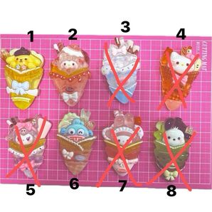 デカパーツ アイスクリーム りお クリア 1つ110