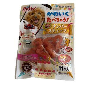 Petio かわいくたべちゃう!ナンバースティック 11本入 犬用おやつ