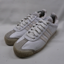 S0406 サイズ US 9 1/2 27.5cm アディダス adidas ADIDAS サモア SAMOA スニーカー シューズ 靴 古着 ビンテージ_画像1