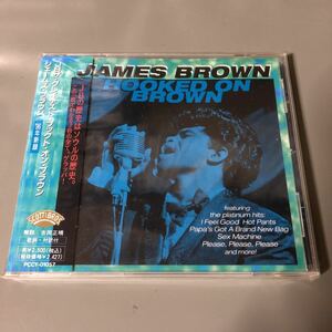 ジェームス・ブラウン　JBザ・グレイテスト～フックト・オン・ブラウン　国内盤帯付きCD
