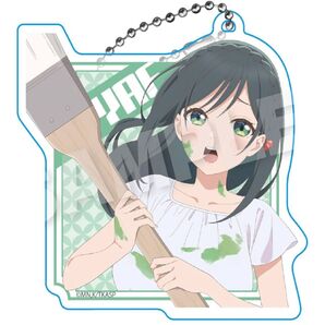 甘神さんちの縁結び 甘神夜重 アクリルキーホルダー ペインティングver. 新品