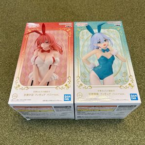 甘神さんちの縁結び フィギュア バニーver. 甘神夕奈 甘神朝姫 2対セット 新品未開封