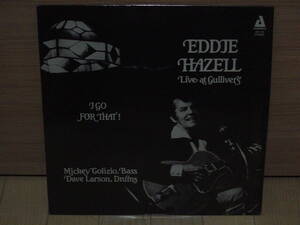 LP[SWING] EDDIE HAZELL LIVE AT GULLIVERS I GO FOR THAT AUDIOPHILE 1983 エディ・ヘイゼル
