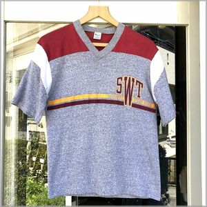 ★チャンピオン　USA製　トリコタグ　Tシャツ　size L　霜降り　SOUTHWEST TEXAS STATE★ ビンテージ