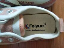 ●シューズ●新品 Feiyue フェイユエ スポーツシューズ 230 36 22.0～23.0㎝ ピンク かわいい ジョギング ウォーキング 上海_画像2