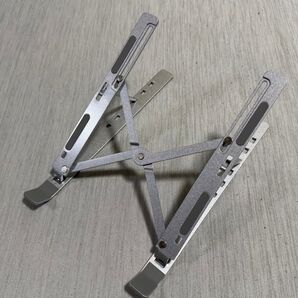 ノートパソコンスタンド PCスタンド シルバー 折りたたみ式