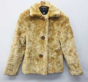 * made in Japan *VIVA YOU* beautiful goods * size 2* fake fur * half coat * Vivayou * outer * autumn winter * lady's * #2492