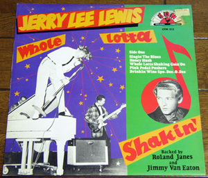 Jerry Lee Lewis - Whole Lotta Shakin' Goin' On - 10インチ レコード/50s,ロカビリー,Pink Pedal Pushers,All Night Long,Lewis Boogie