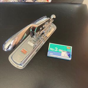 MAX マックス ホッチキス HD-3 ホッチキス針 No.3-1M スペア針セット