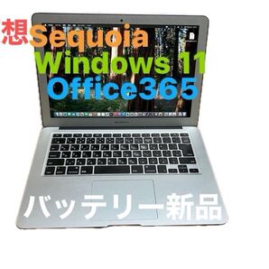 ※仮想OS※2015,Macbookair,13インチ※Corei7※Sequoia15.6.1,※ssd512GB※メ8GB