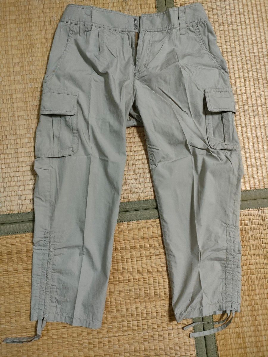 リッジリン　 カーゴパンツ カーキ ミリタリーパンツ　サイズo　xs　店舗クリーニング済