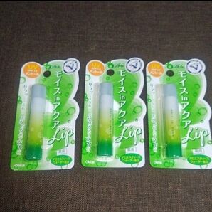 メンターム モイス in アクア Lip 3本セット SPF 12 メンソール