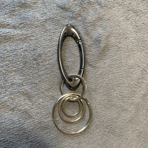 エンダースキーマ風 キーリング キーホルダー カラビナ ストラップ 鍵