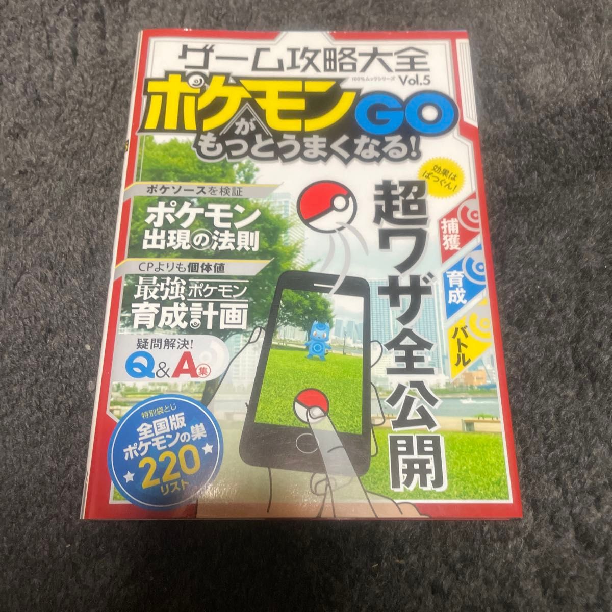 スマホアプリ ゲーム攻略大全 (Vol.5) ポケモンGOがもっとうまくなる！ 100%ムックシリーズ/晋遊舎
