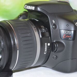 ★初心者お勧め★スマホ転送OK★動画撮影★kiss x4★1800万画素★