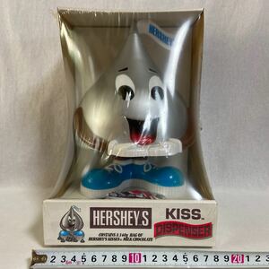 希少 未開封 HERSHEY'S KISS DISPENSER ハーシーズ　キャラクター ディスペンサー フィギュア レトロ 人形 ソフビ 企業物 グッズ