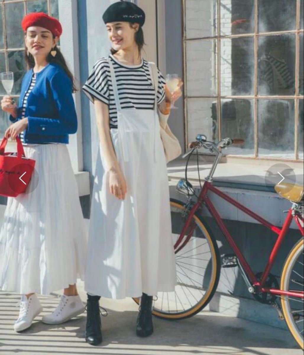 新品タグ付き To b. by agnes b トゥービーバイアニエスベー ジャンパースカート 40