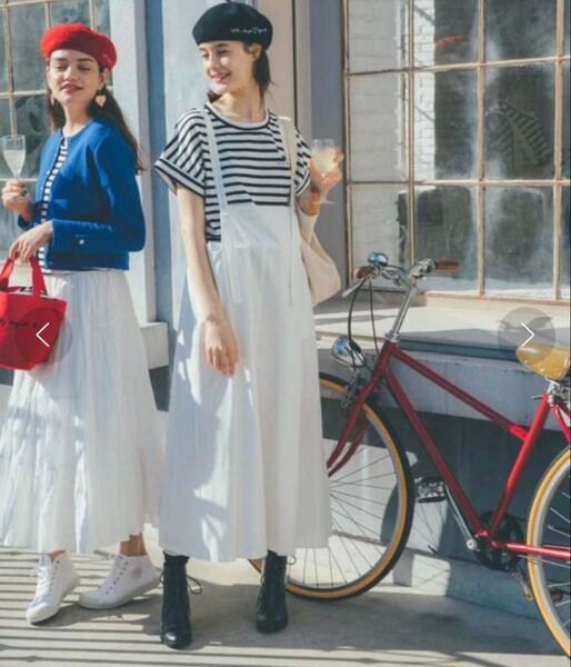 新品タグ付き To b. by agnes b トゥービーバイアニエスベー ジャンパースカート 40