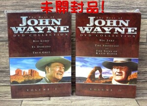 ◆未開封 The Best of JOHN WAYNE ジョン・ウェイン COLLECTION Vol.1+2 輸入版DVD BOX 2点セット 6作品収録◆z26089