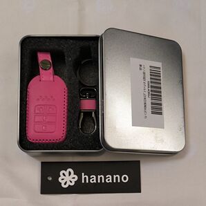 ●HONDA オデッセイ RC1 RC2 RC4 スマートキーケース ピンク hanano