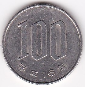 ●☆桜100円白銅貨　平成16年★