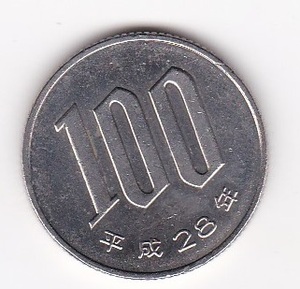 ●☆桜100円白銅貨　平成28年★