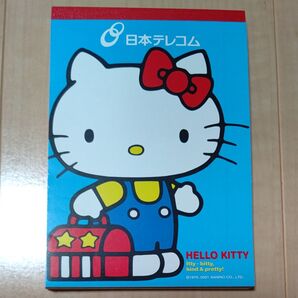 日本テレコム HELLO KITTY ハローキティ メモ帳 ノート 2001年