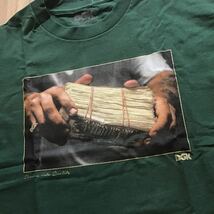 新品未使用品 DGK Zumlez Wad of bills Tee Mサイズ Green New York 買い付け_画像2