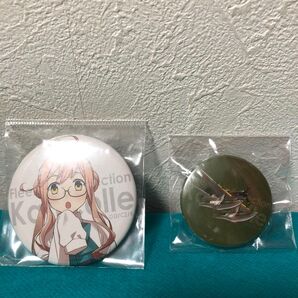 艦これ 缶バッジ 巻雲 瑞雲 秋刀魚祭り