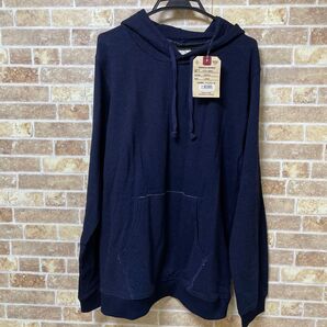 新品 Lサイズ BRANCH WORKS インディゴ染めパーカー スウェット