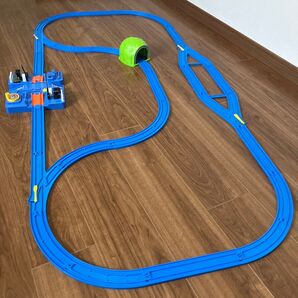 プラレール サウンド踏切 トンネル レール