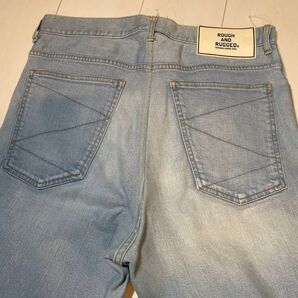 rough and rugged デニム ブリーチ ラフアンドラゲッド パンツ