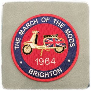 THE MARCH OF THE MODS 1964 BRIGHTON スクーター ワッペン