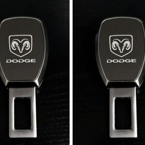 2個セット クライスラー DODGE RAMダッジ・ラム 延長バックルエンブレム シートベルトエクステンダー