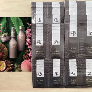 イグニス サンプル 合計60袋 エフフォーリア ミルク 乳液 ローション 化粧水 クリーム 各20袋