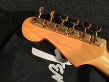 No.090820　レア！ Order Fender Japan ST57 AII GOLD/M MADE IN JAPAN 富士弦楽器製　メンテナンス済み！ EX_画像6
